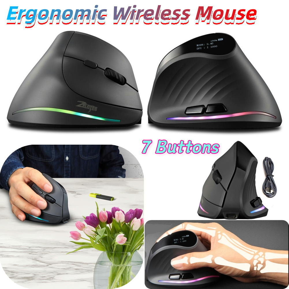 Pc Gaming Windows 7 - Wireless Bluetooth-Compatible Mouse Adjustable DPI Wireless