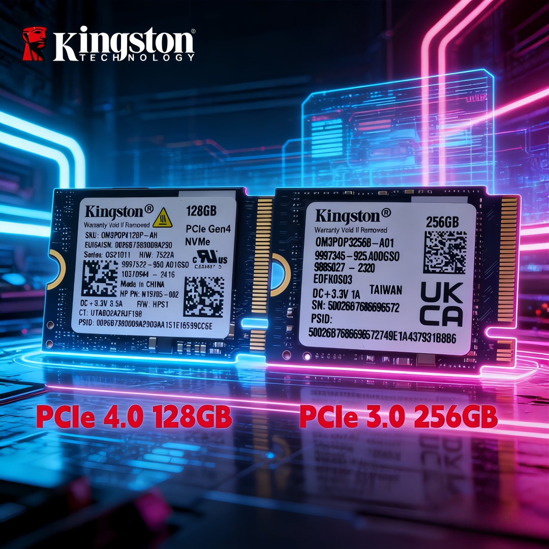 Stream Deck - Kingston OM3 128GB PCIe 4.0 &