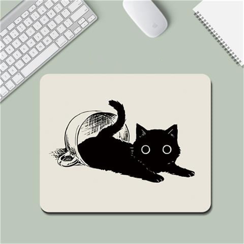 Gaming Desk Mat - Mouse Mat Cat Mause Pad Cute