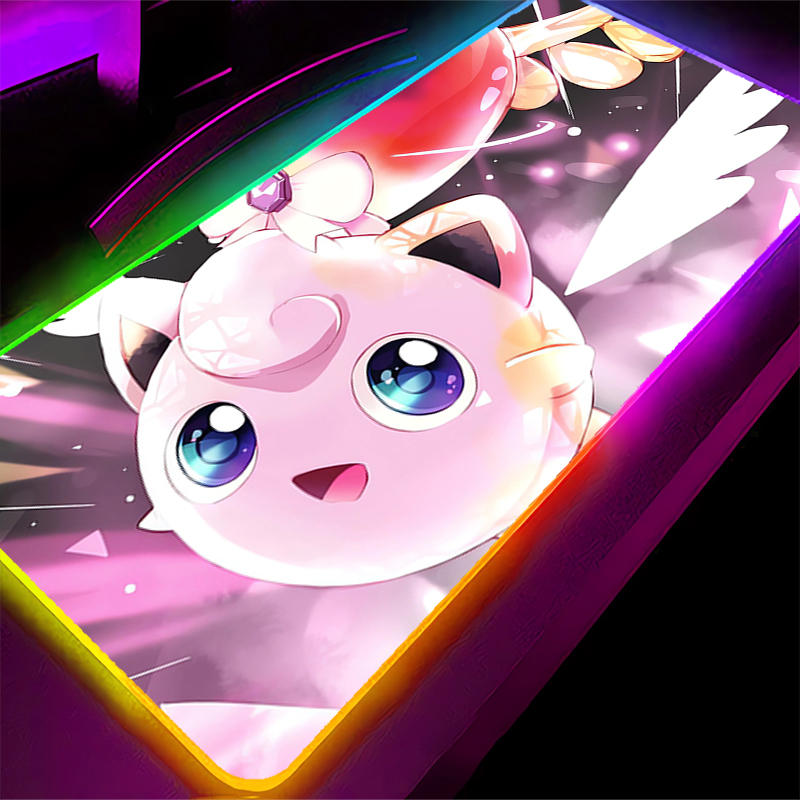 Rgb Mousepad - Kawaii RGB Mouse Pad Game Backlight
