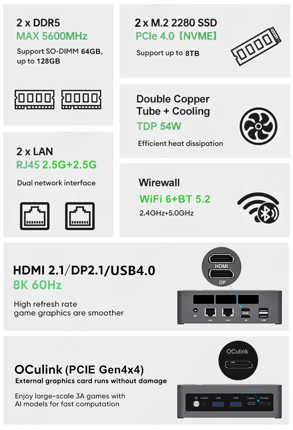 Pc Gaming Windows 7 - New OCuLink Gaming Mini PC Intel