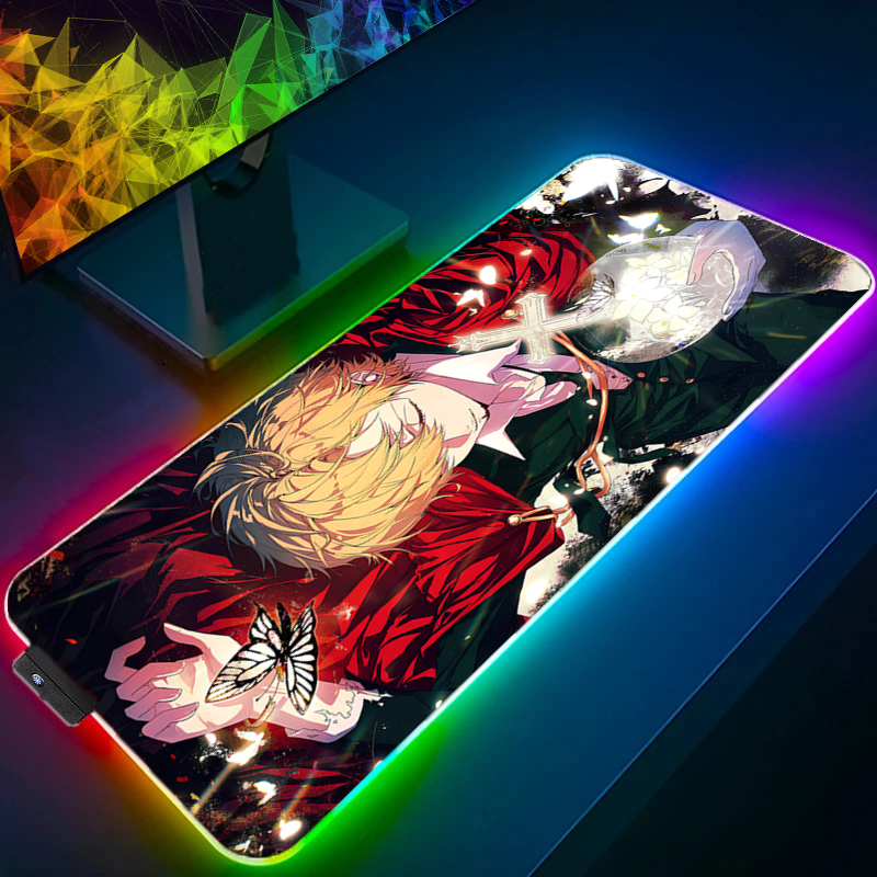 ONE PIECE Sanji LED Mouse pad  – обзор и цена Rgb Mousepad