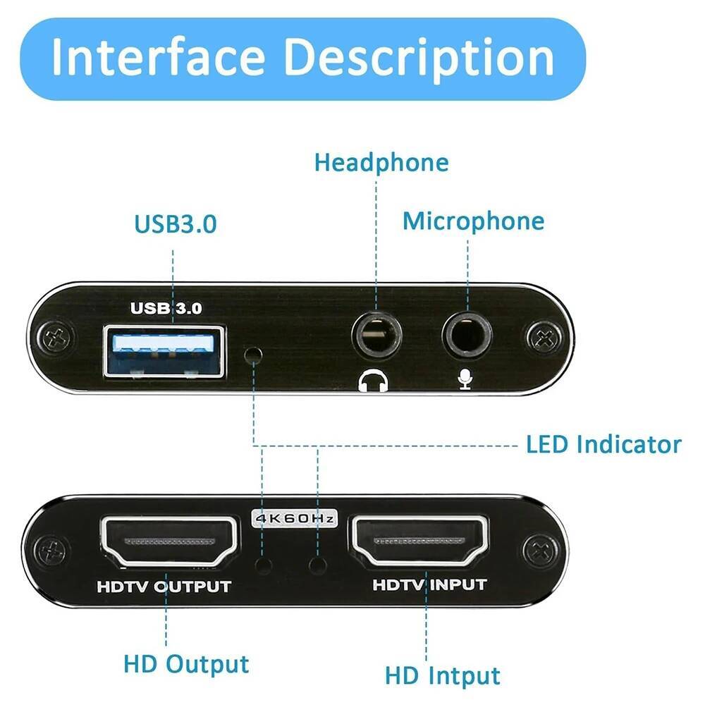 4K HDMI-Compatible to USB 3.0  – обзор и цена Pc Gaming Game