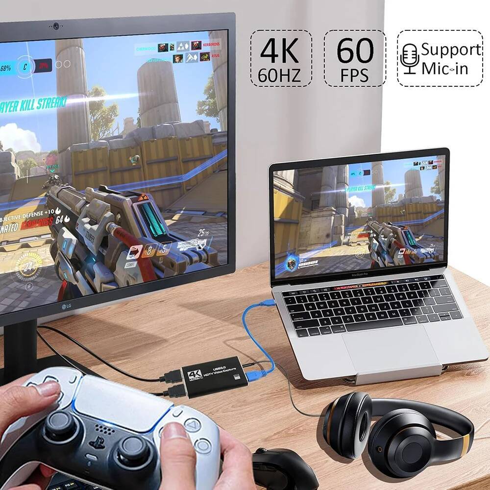 4K HDMI-Compatible to USB 3.0  – обзор и цена Pc Gaming Game