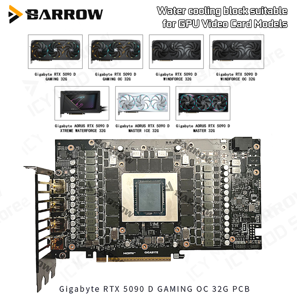 Barrow VGA Water Block for Gig – обзор и цена Pc Gaming Rtx