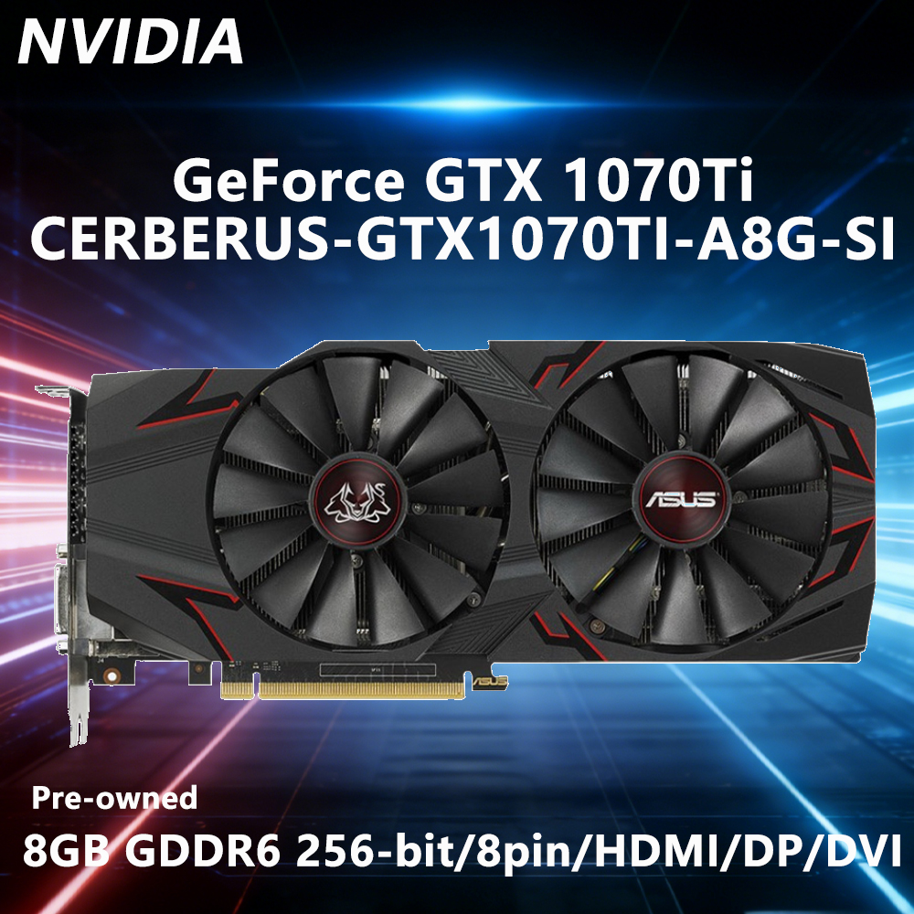 NVIDIA RTX 1070TI 8GB GPU CERB – обзор и цена Pc Gaming Rtx