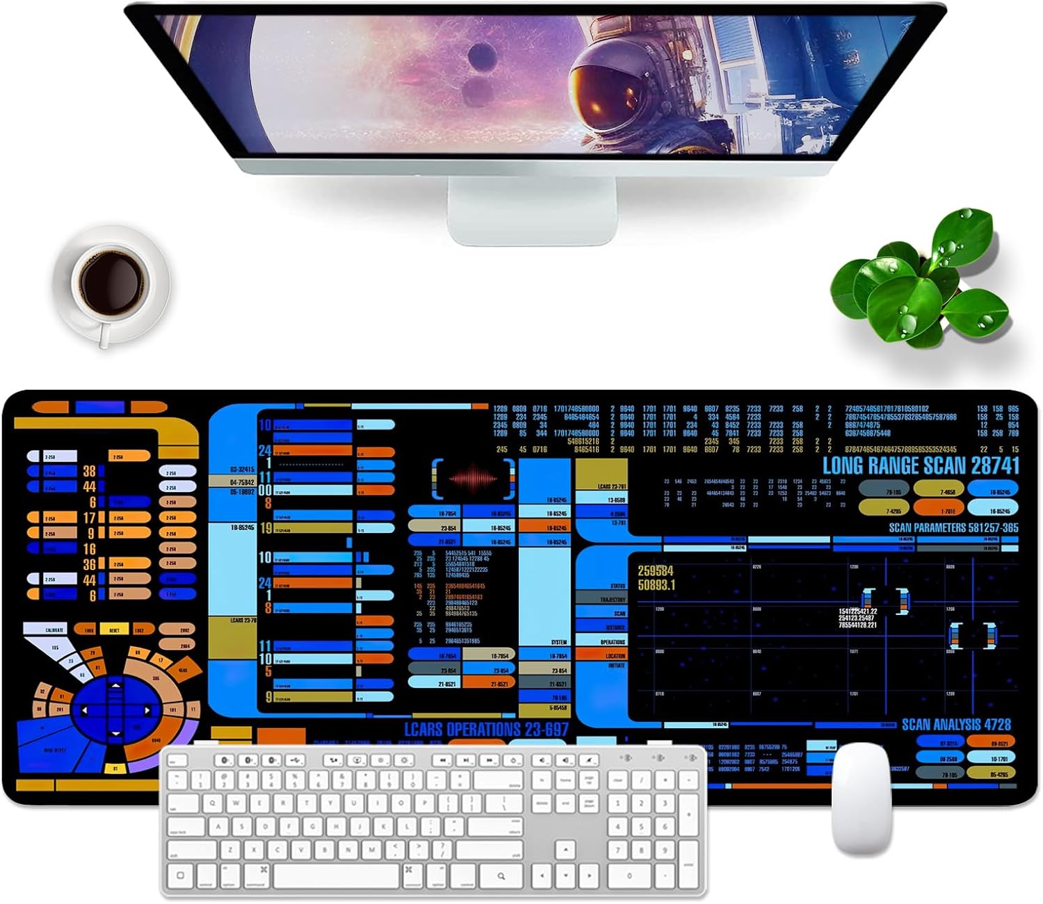 Spacecraft Dashboard Gaming Mo – обзор и цена Gaming Desk Mat