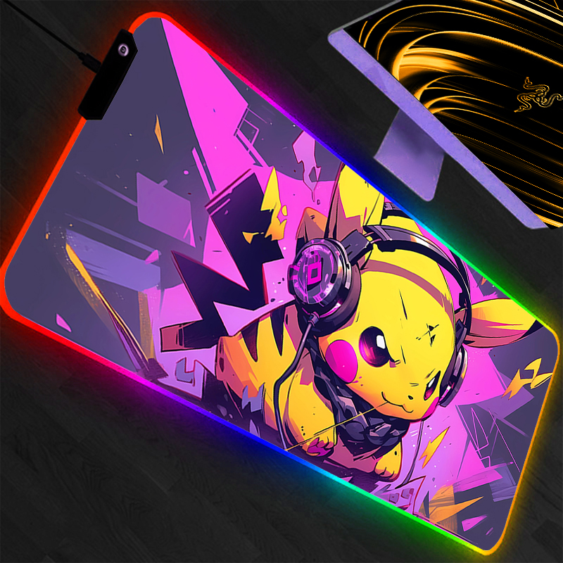 RGB Mouse Pad Pokemon Pikachu  – обзор и цена Rgb Mousepad