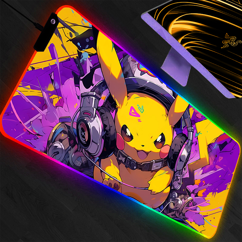 RGB Mouse Pad Pokemon Pikachu  – обзор и цена Rgb Mousepad