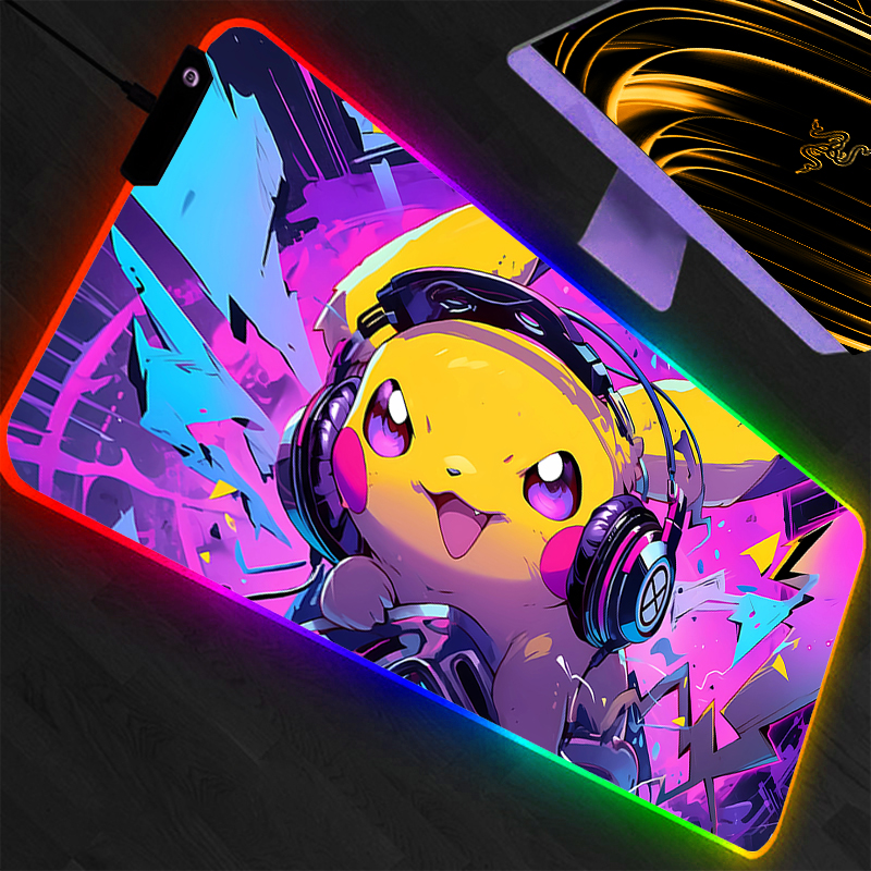 RGB Mouse Pad Pokemon Pikachu  – обзор и цена Rgb Mousepad