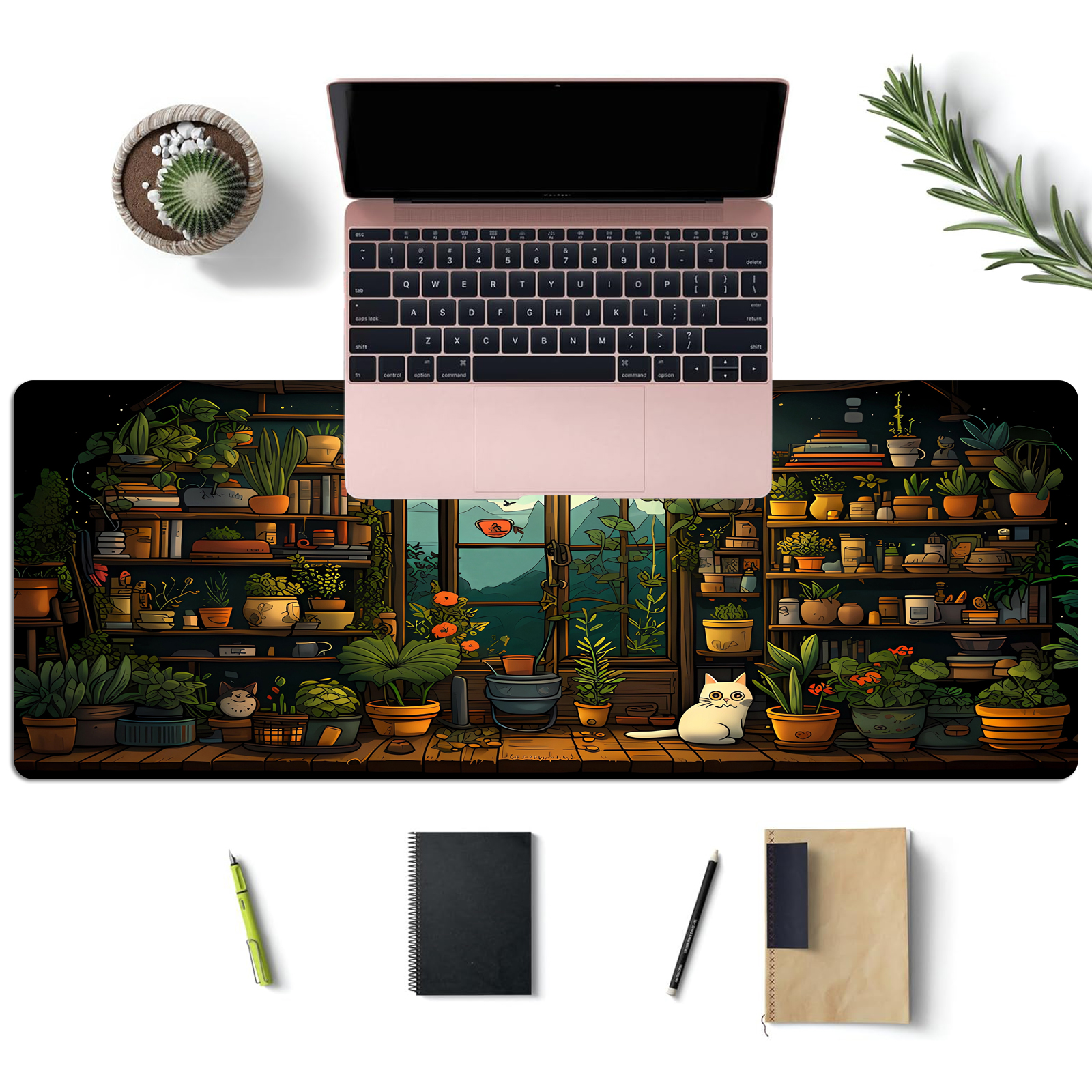 Cute Cat Mouse Pad Desk Pad Ka – обзор и цена Gaming Desk Mat