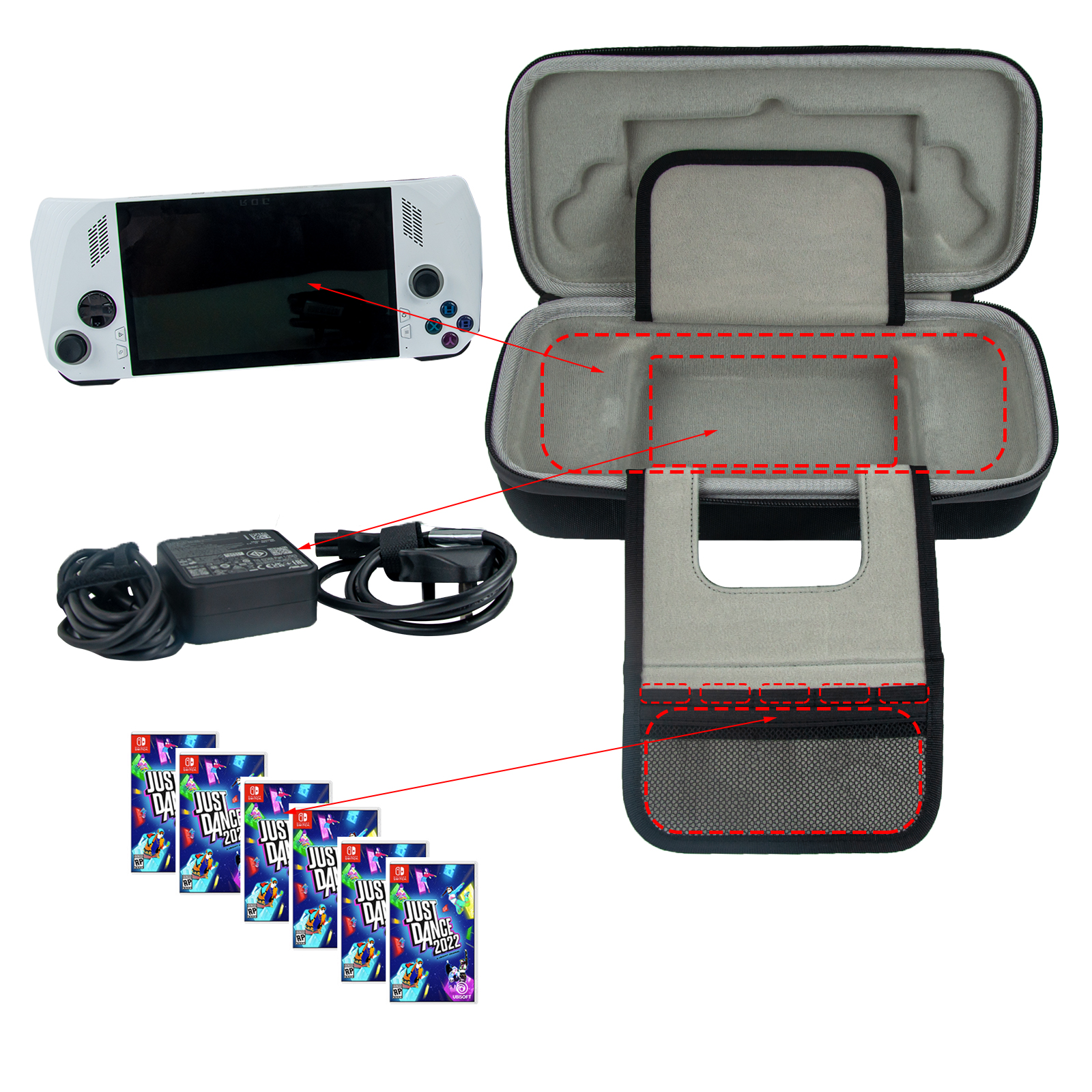 Hard Shlle Portable Carrying C – обзор и цена Pc Gaming Asus Rog