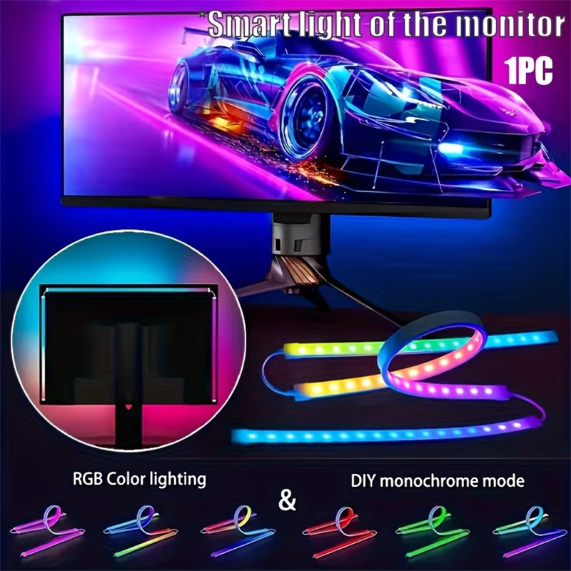 RGB Gaming Lights Strip Monito – обзор и цена Pc Gaming Game
