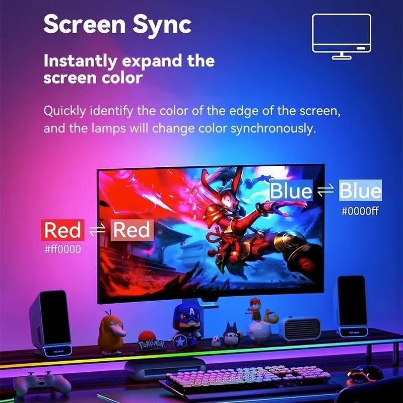 RGB Gaming Lights Strip Monito – обзор и цена Pc Gaming Game