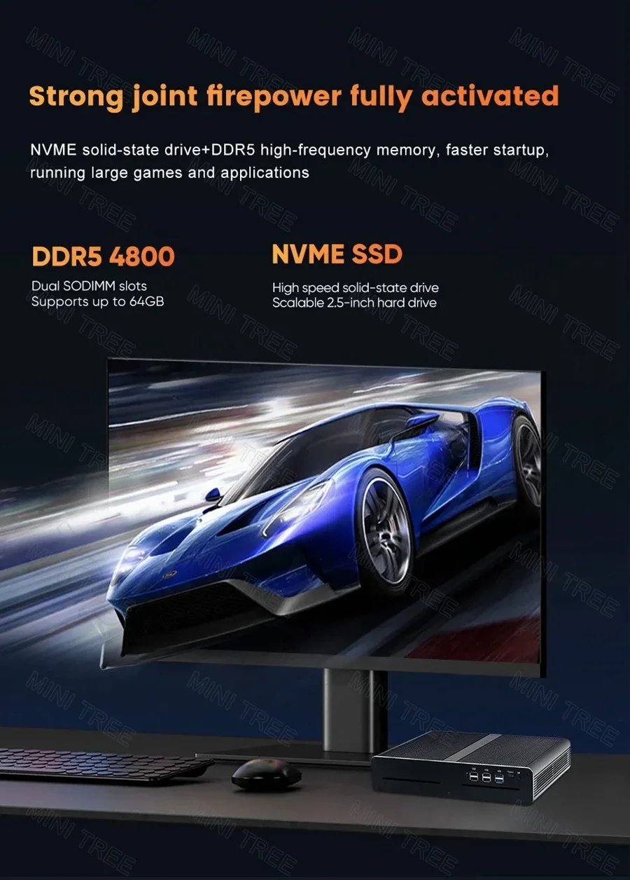 13th Gen Gaming Mini PC I ntel – обзор и цена Pc Gaming Rtx