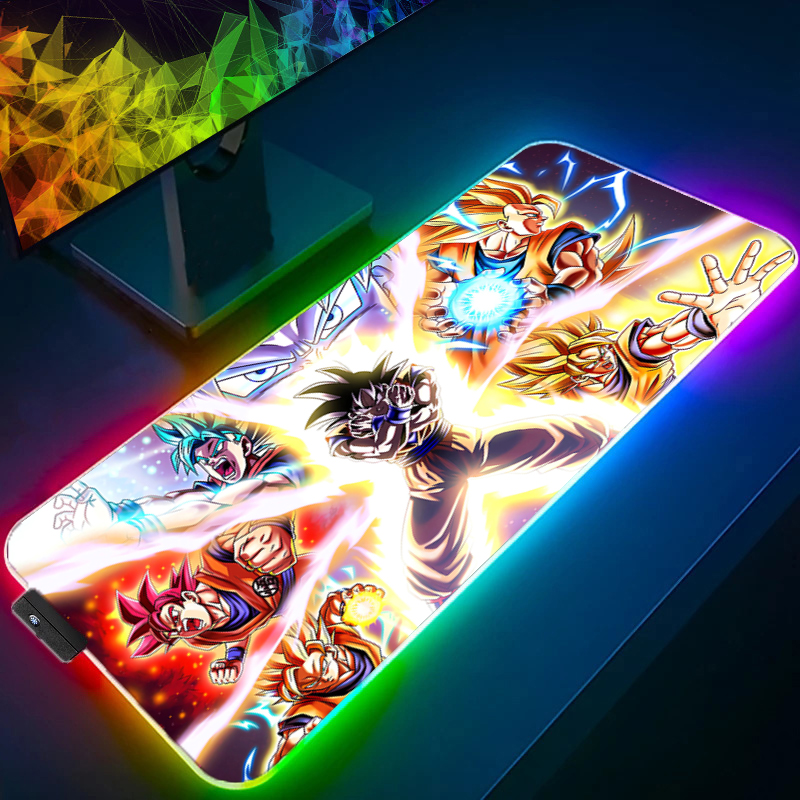 LED Mouse pad Dragon Ball Comp – обзор и цена Rgb Mousepad