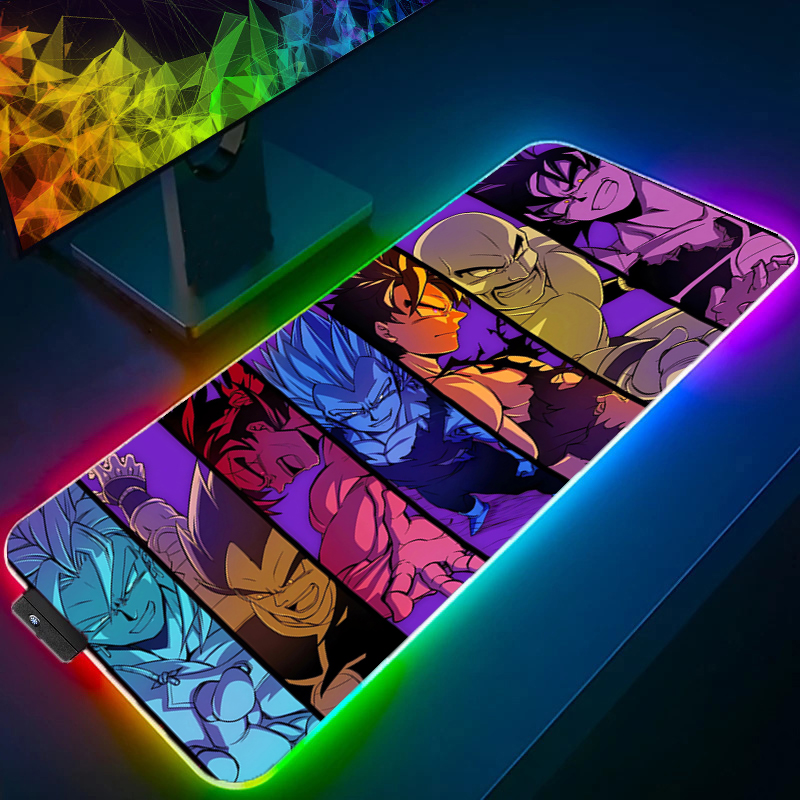 LED Mouse pad Dragon Ball Comp – обзор и цена Rgb Mousepad