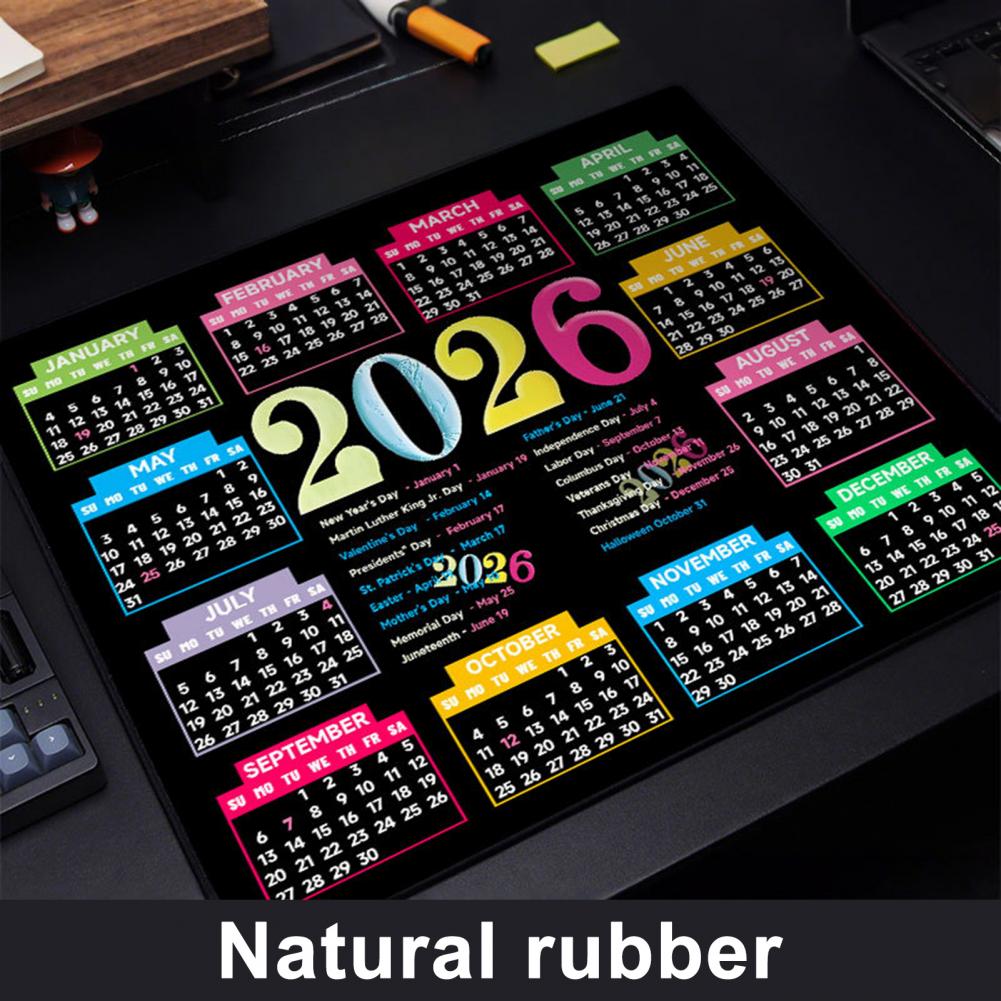 2026 Calendar Mouse Pad Waterp – обзор и цена Gaming Desk Mat