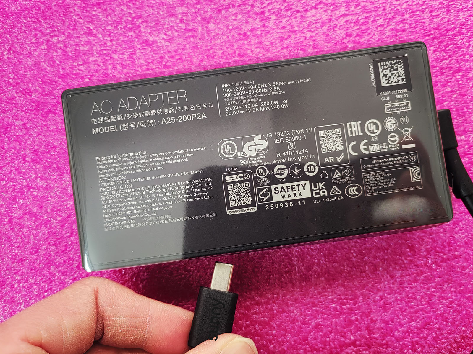 NEW OEM A25-200P2A Rectangle C – обзор и цена Pc Gaming Asus Rog