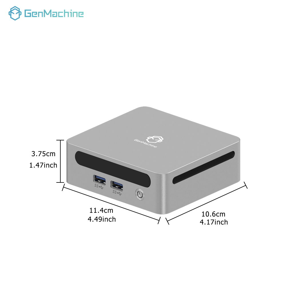 GenMachine Mini PC USB4 2.5G L – обзор и цена Pc Gaming Windows 7