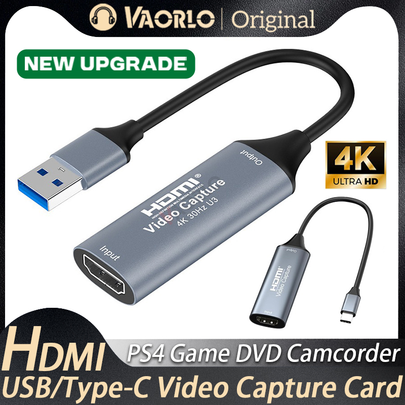 4K USB3.0/Type-C Video Capture – обзор и цена Capture Card Hdmi