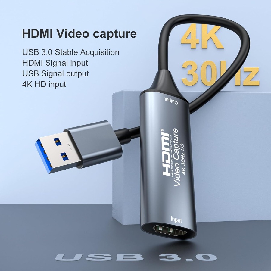 4K USB3.0/Type-C Video Capture – обзор и цена Capture Card Hdmi