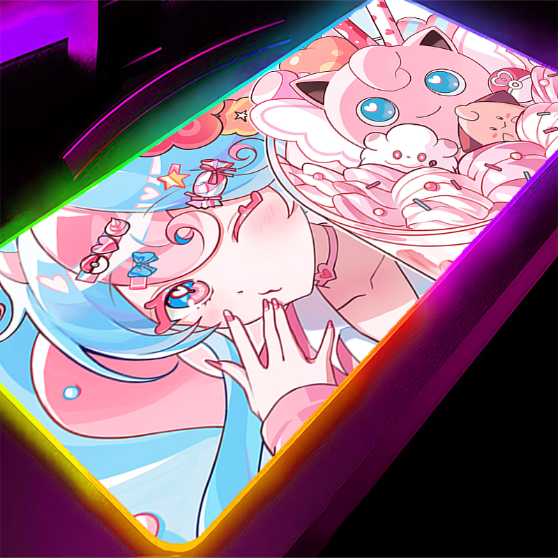 Kawaii RGB Mouse Pad Game Back – обзор и цена Rgb Mousepad
