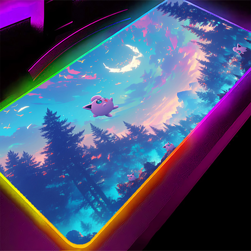 Kawaii RGB Mouse Pad Game Back – обзор и цена Rgb Mousepad