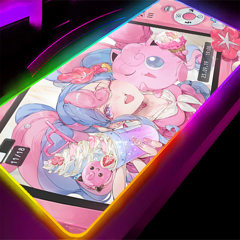 Kawaii RGB Mouse Pad Game Back – обзор и цена Rgb Mousepad