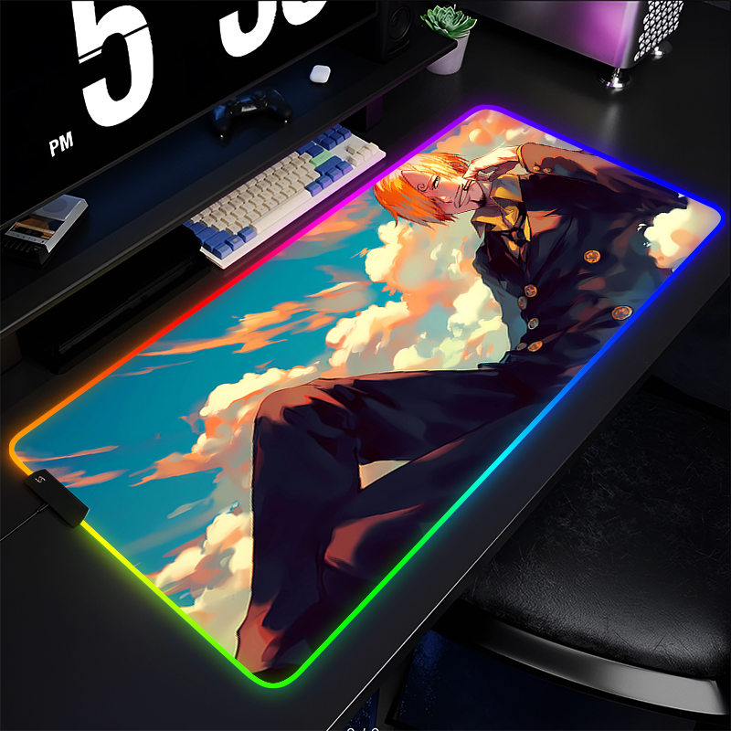 RGB Anime Mouse pad one piece  – обзор и цена Rgb Mousepad