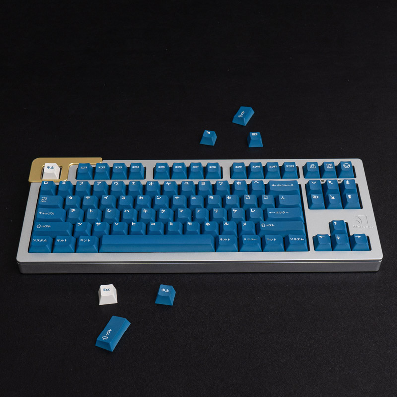 GMK KATAKANA Black/Blue 129 Ke – обзор и цена Stream Deck