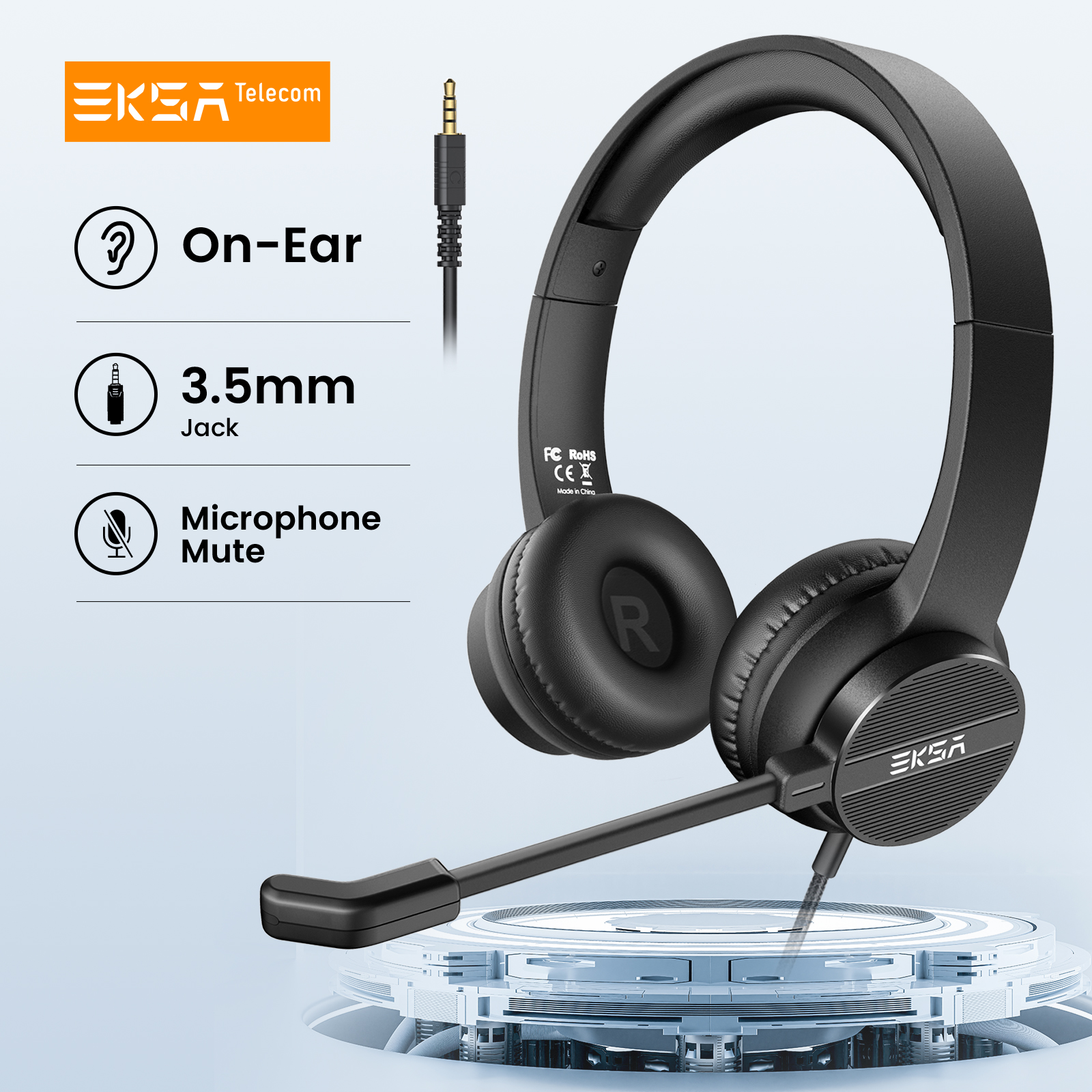 EKSA H12 Wired Headphones with – обзор и цена Pc Gaming Online
