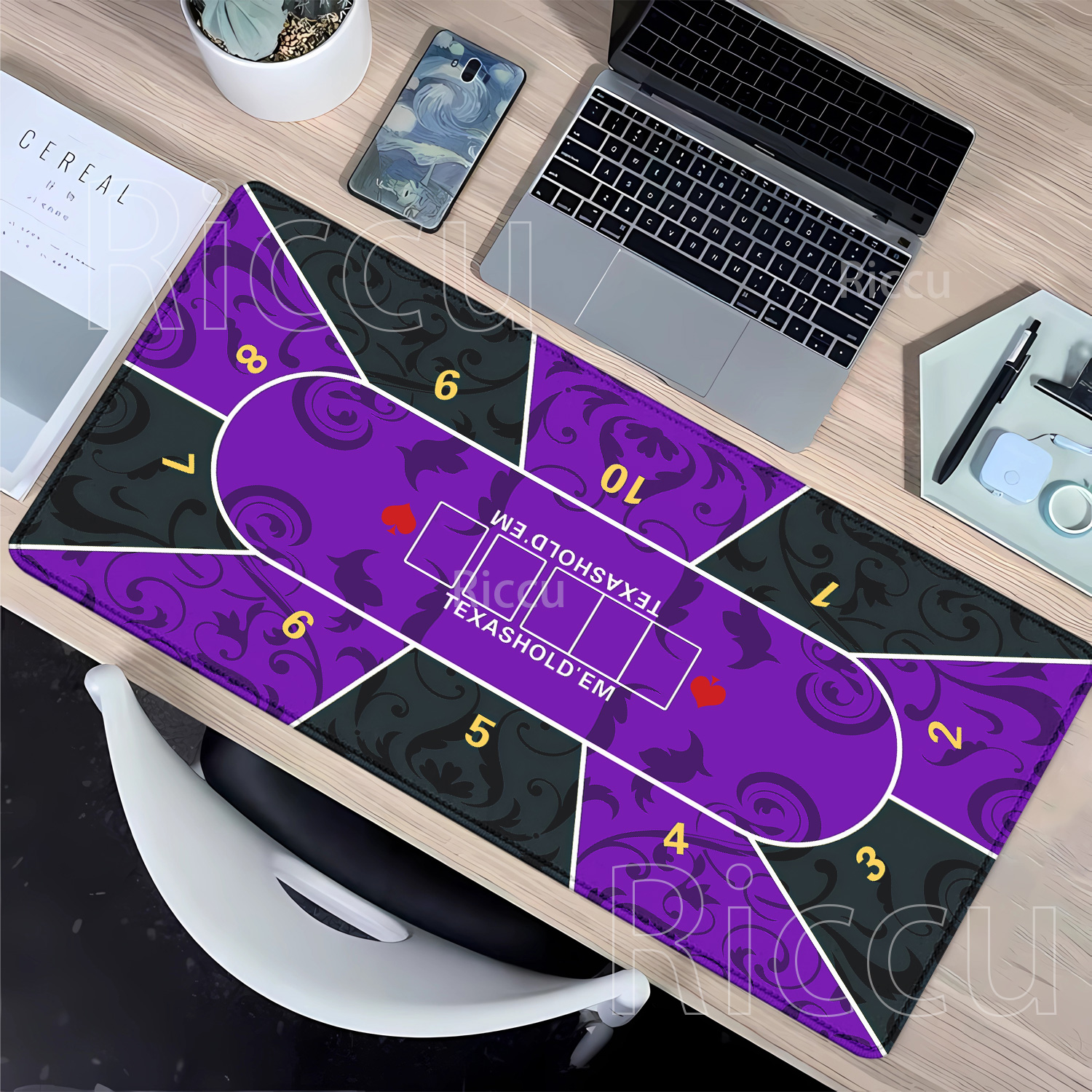 Mousepad Texas Hold’em poker R – обзор и цена Gaming Desk Mat