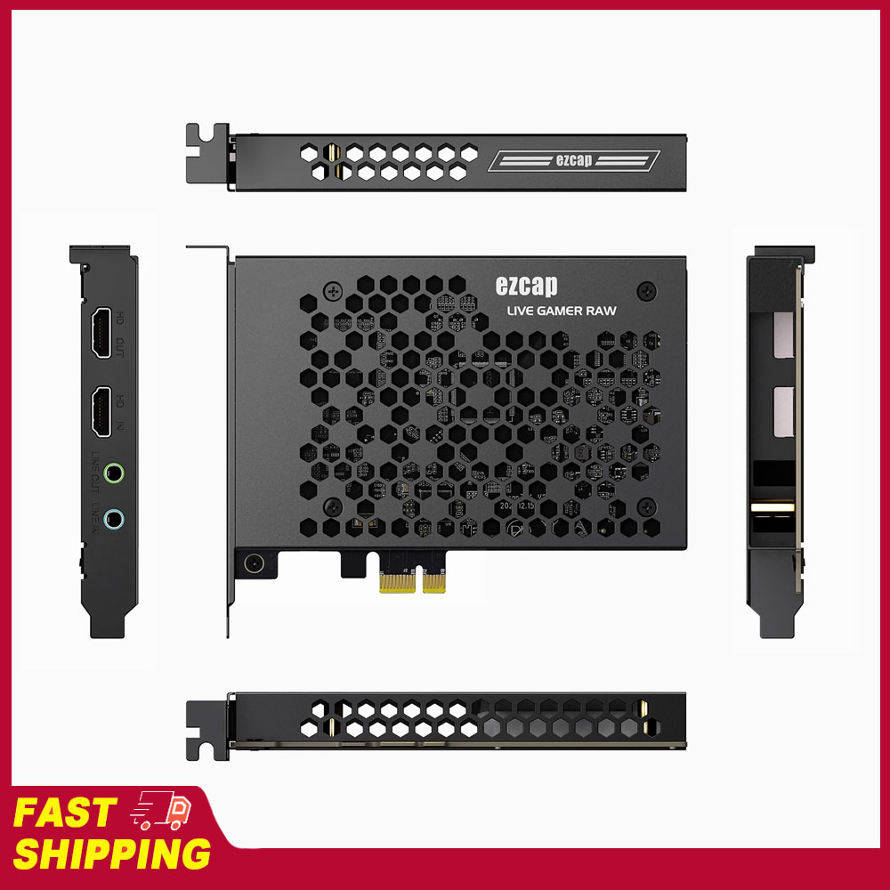 ezcap324B Live Gamer Raw PCIE  – обзор и цена Capture Card Hdmi